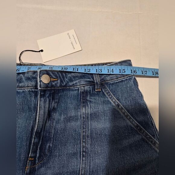 NWT Seventy + Monchy Elodie In Desert Americana Wide Leg Pants Size 32 - Picture 10 of 13